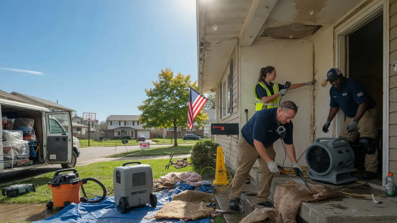 Water Damage Restoration in Harrisonburg, LA near me